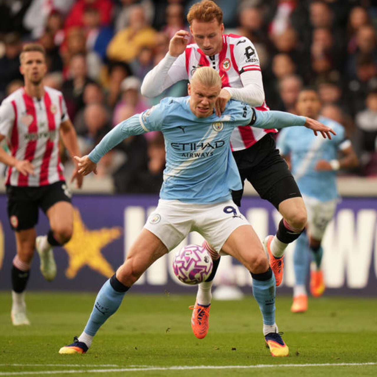 Manchester City, Haaland’la üç puanı aldı!