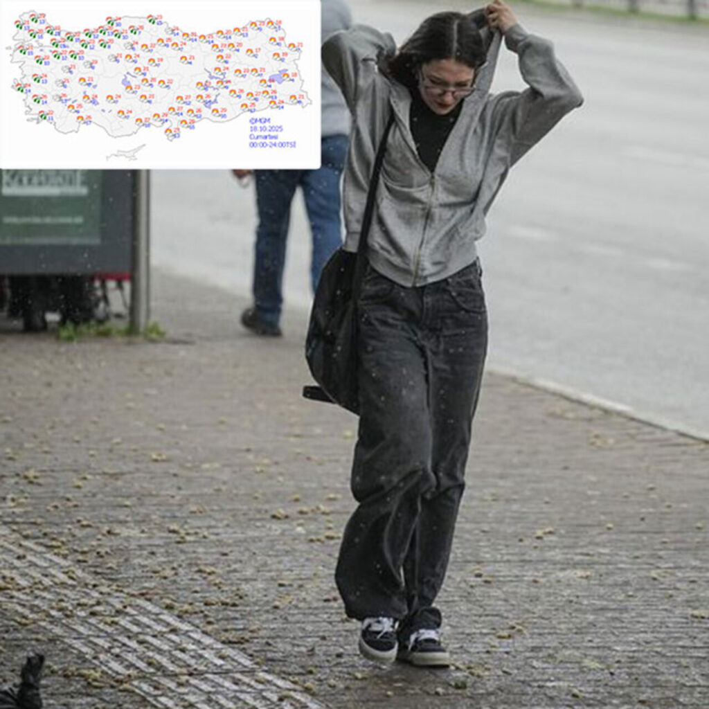 Meteoroloji’den saatli uyarı! 3 bölgede sağanak!