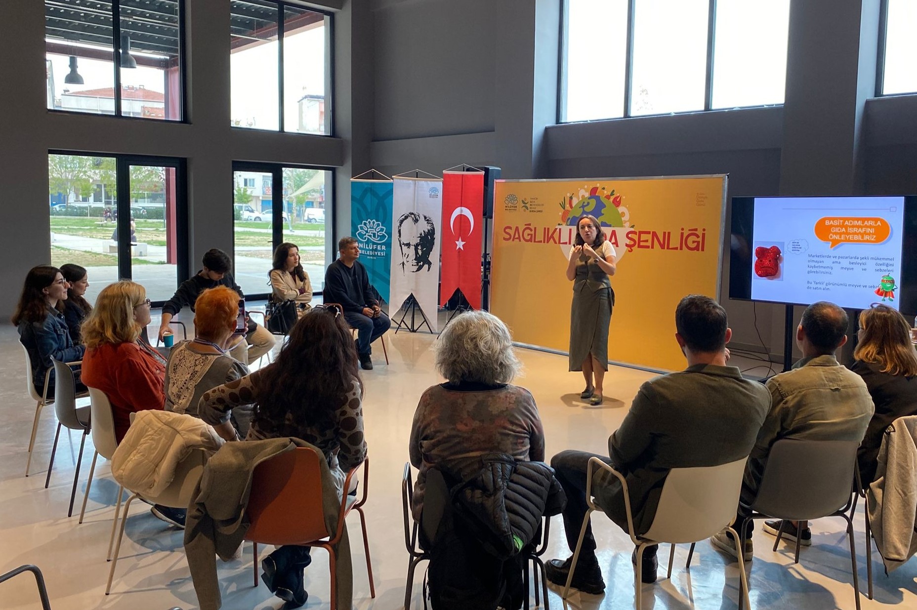 Nilüfer’de gıda farkındalığı söyleşisi