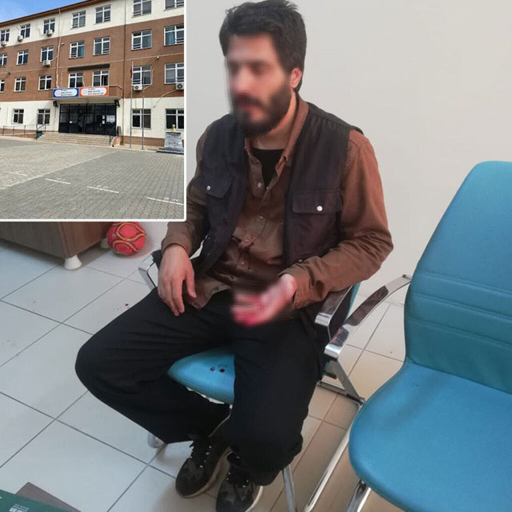 Öğrenciye gasp müdüre darp! Okulda dehşet!