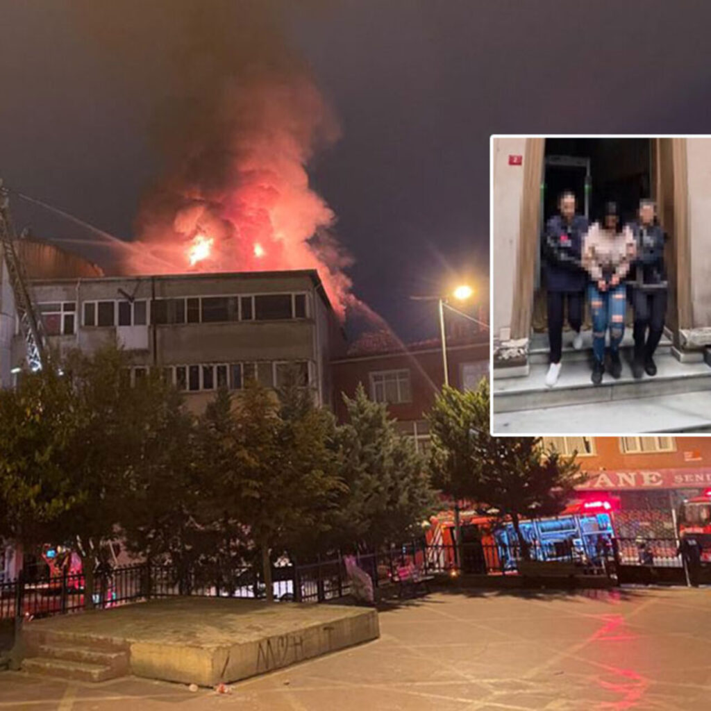 Sevgilisi iş yerine almadı… Genç kadın binayı kundakladı!