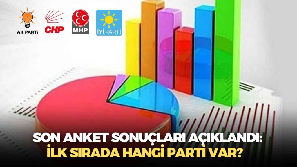 Son anket sonuçları açıklandı: İlk sırada hangi parti var?