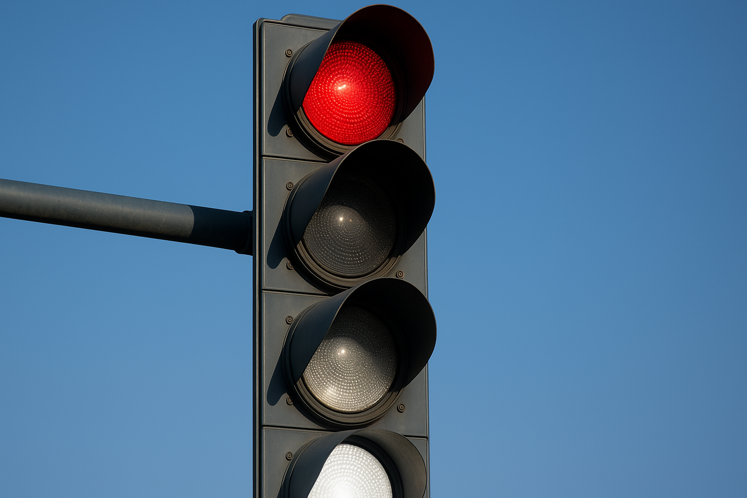 Trafik ışıklarına 1 renk daha ekleniyor! Trafiği yüzde 94 azaltacak