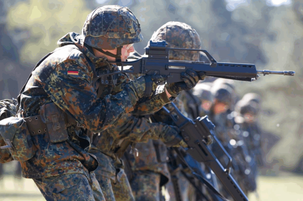 Trajedinin eşiğinden dönüldü: Alman polisi ve Alman askeri çatışmaya girdi