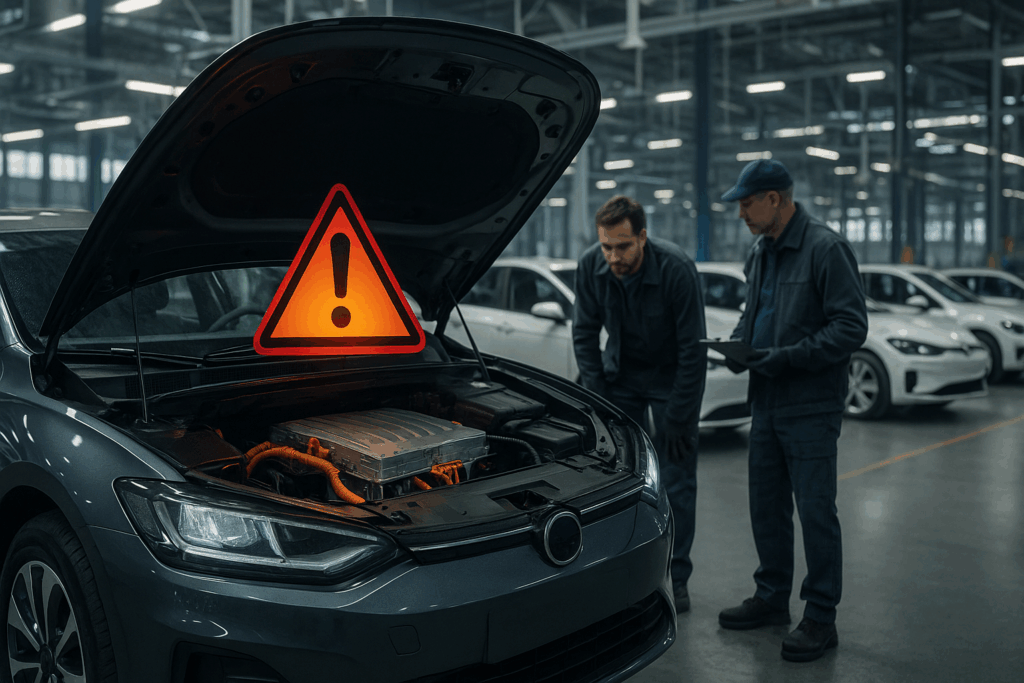 Ünlü otomotiv devinde batarya sorunu: On binden fazla araç geri çağrıldı