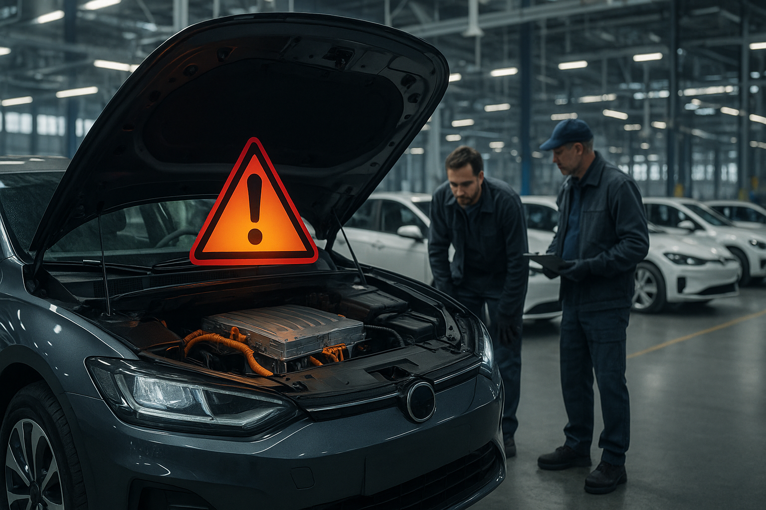 Ünlü otomotiv devinde batarya sorunu: On binden fazla araç geri çağrıldı