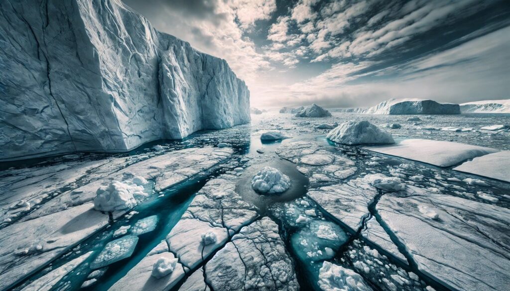 Yüzeydeki pembe kayalar, buzulun altında 175 milyon yıllık sırrı ortaya çıkardı