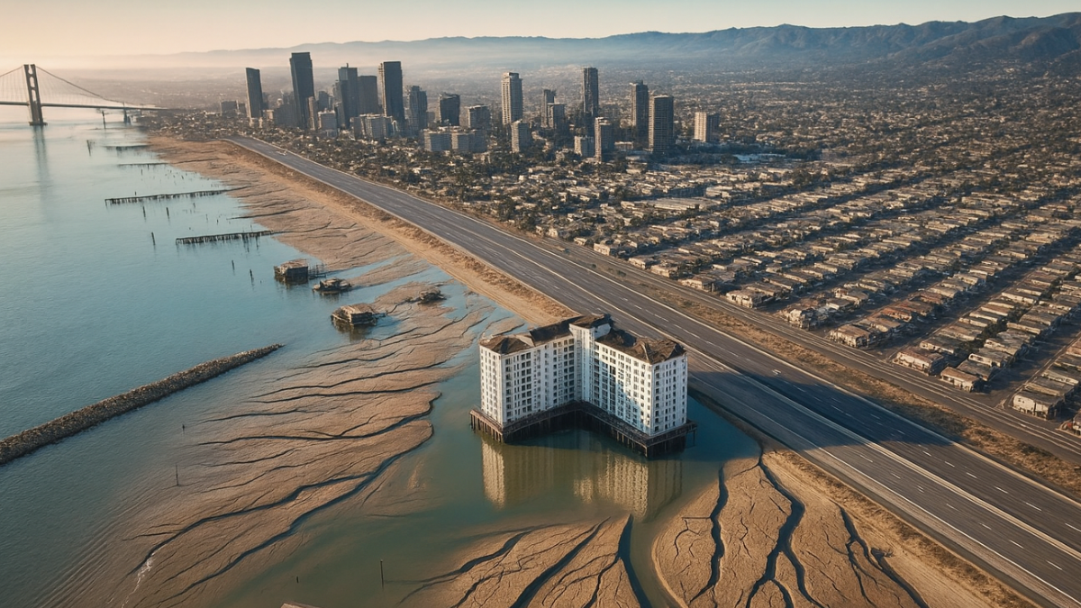 2 şehir yavaş yavaş çöküyor: Deniz tamamını yutacak