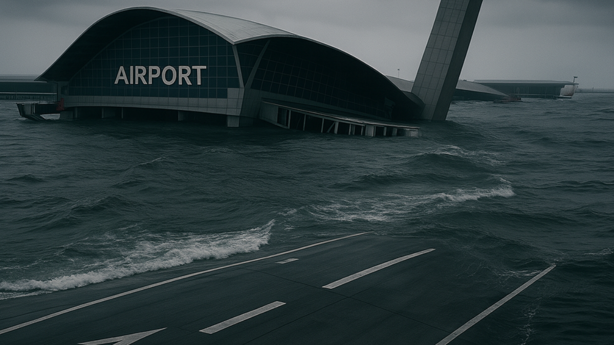 20 milyar dolara yapılan havalimanı çöküyor