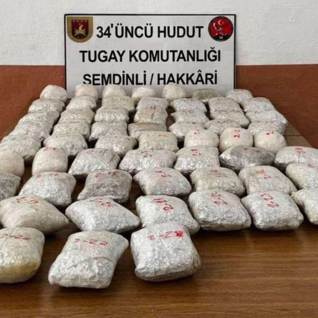 32 kilo 276 gram uyuşturucu ele geçirildi