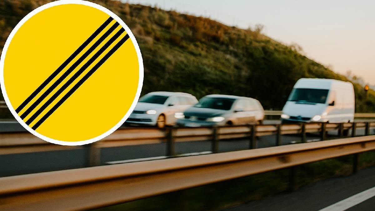 4 çizgili sarı trafik levhası sürücüleri meraklandırdı: İşte anlamı