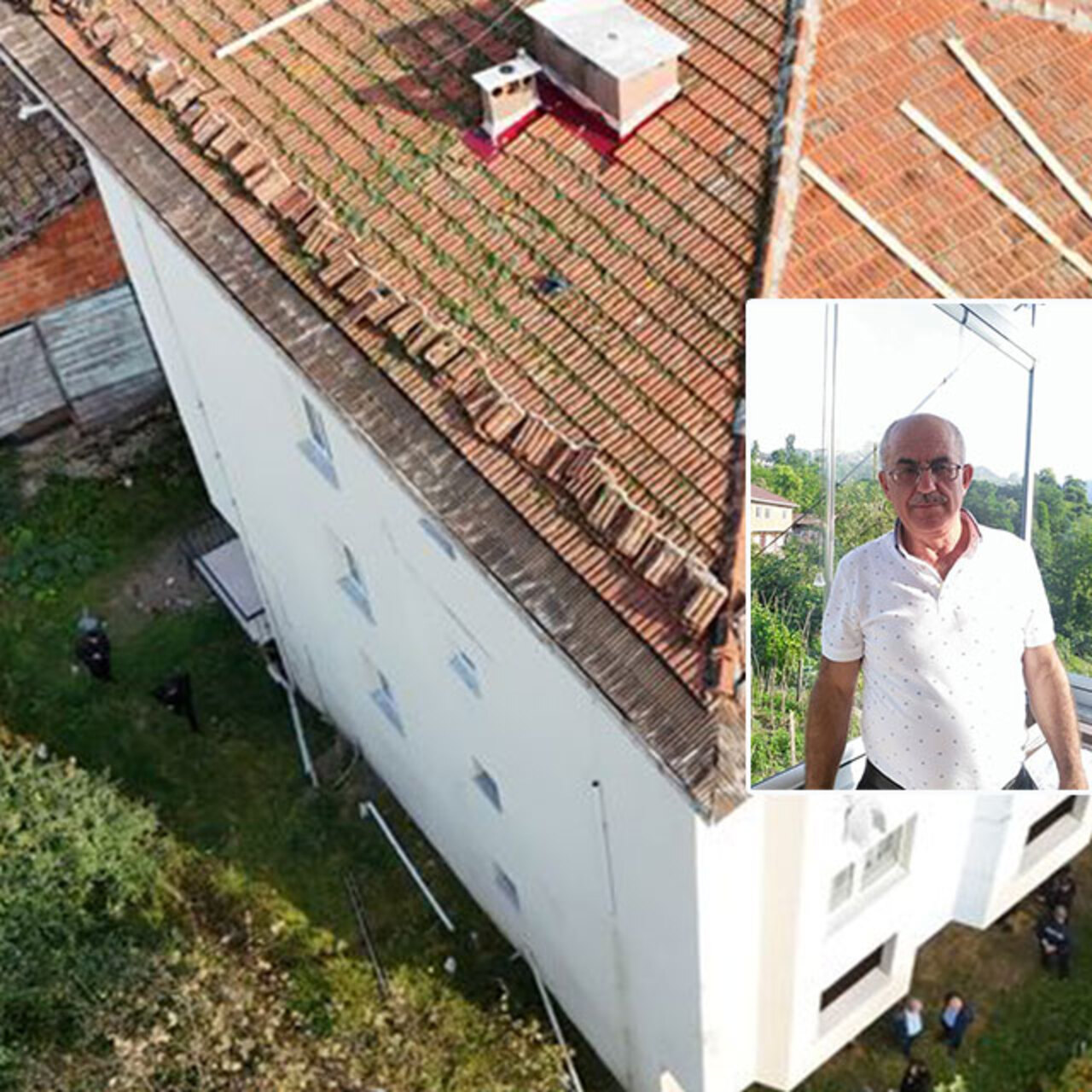 4 katlı binanın çatısına çıktı… Öldüren tamirat!