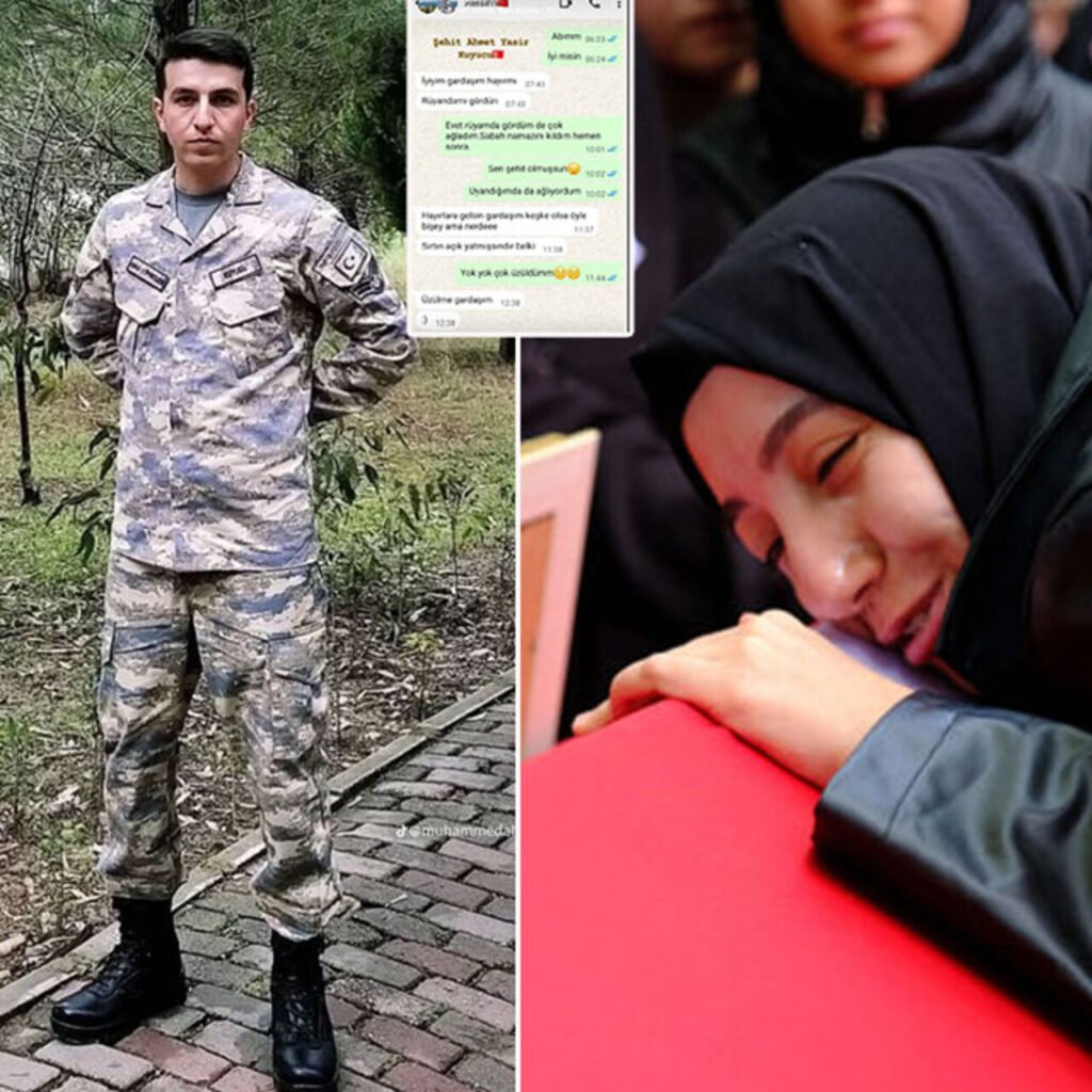 “Ağabey rüyamda seni şehit gördüm!” Şehidin son mesajı!