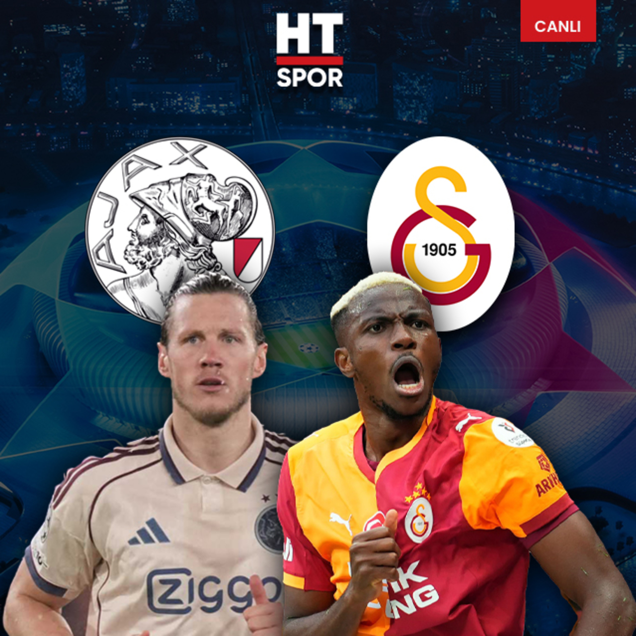 Amsterdam’da 11’ler belli oldu!