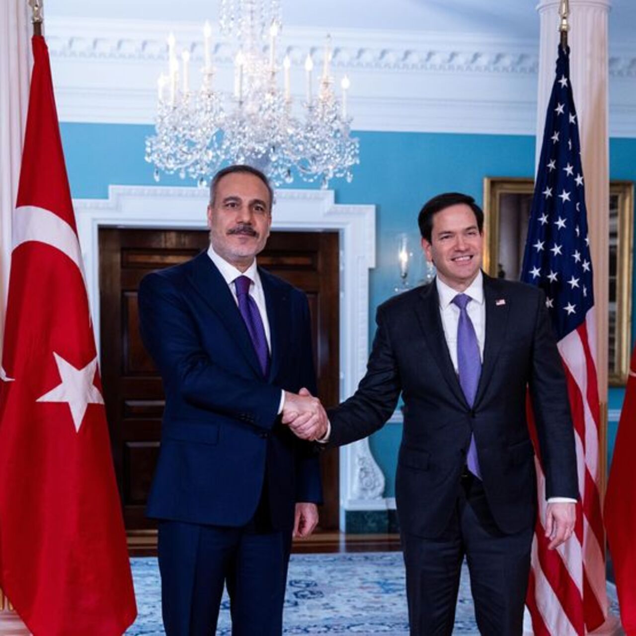 Bakan Fidan Beyaz Saray’da