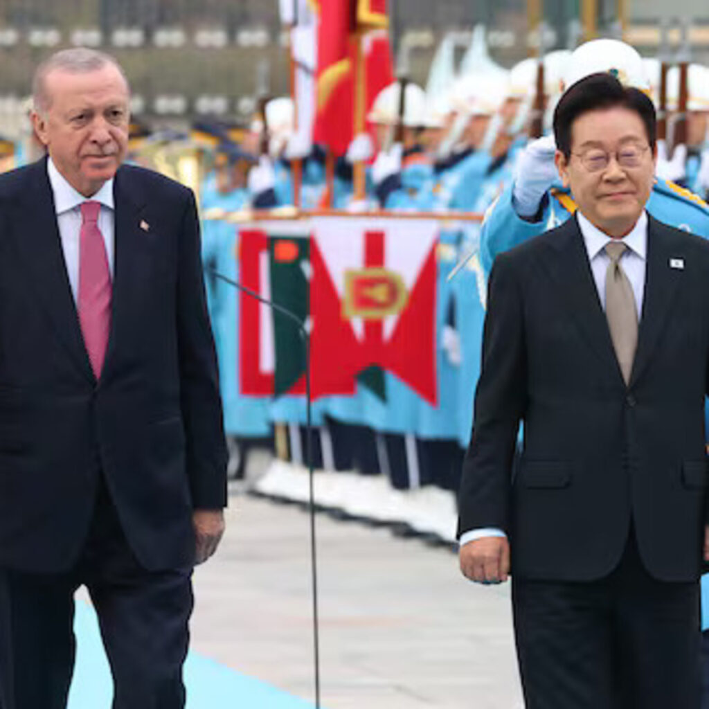 Cumhurbaşkanı Erdoğan, Güney Kore liderini ağırladı