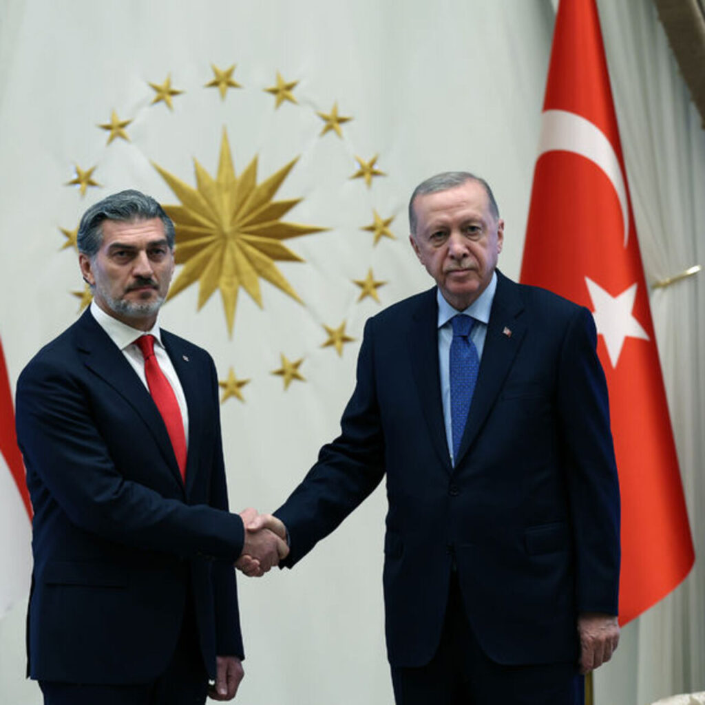 Cumhurbaşkanı Erdoğan, Kavelashvili ile görüştü