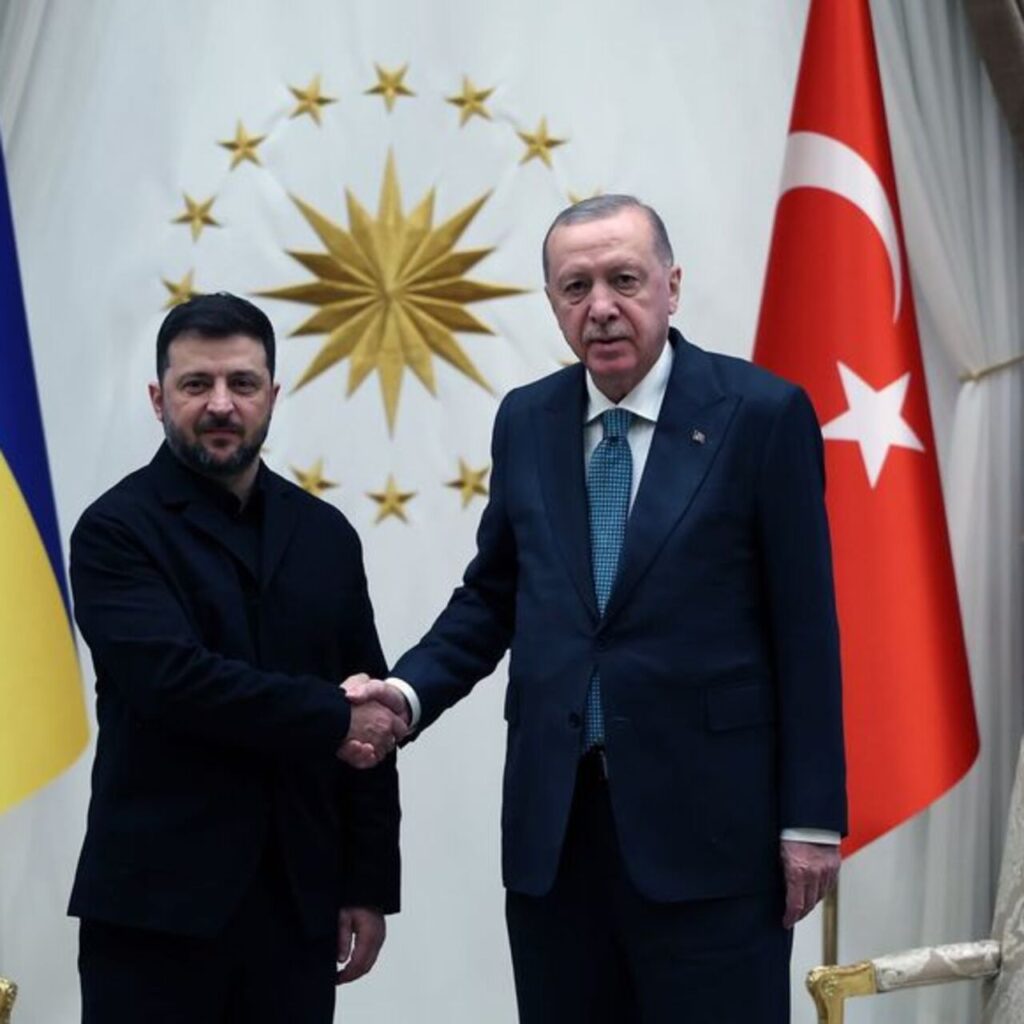 Cumhurbaşkanı Erdoğan, Zelenskiy ile görüştü