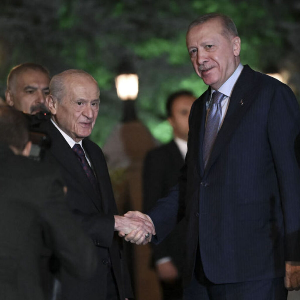 Cumhurbaşkanı Erdoğan ile Bahçeli görüştü