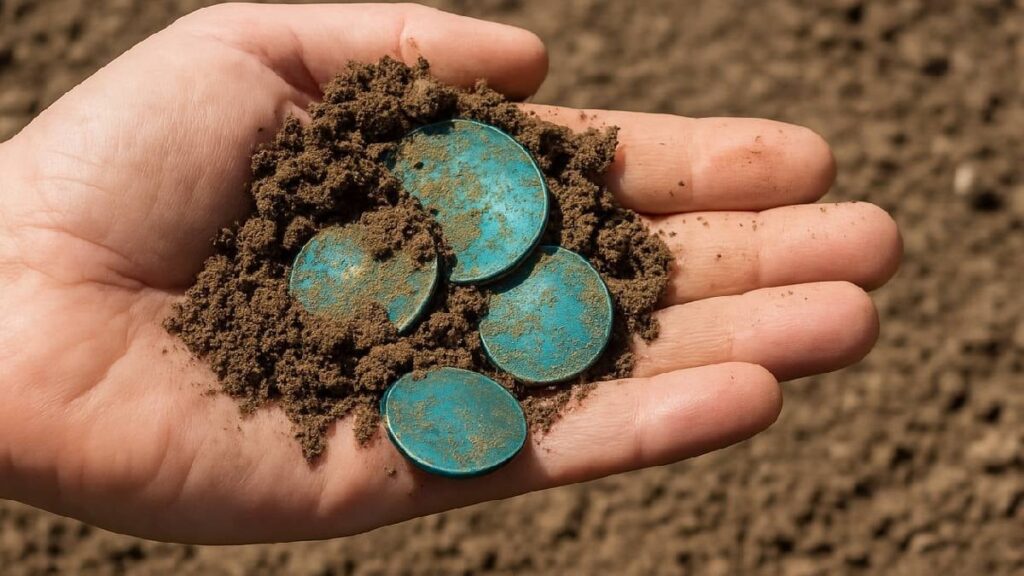 Evinin bahçesini temizlerken servet sahibi oldu: 350 yıllık dev hazine ortaya çıktı