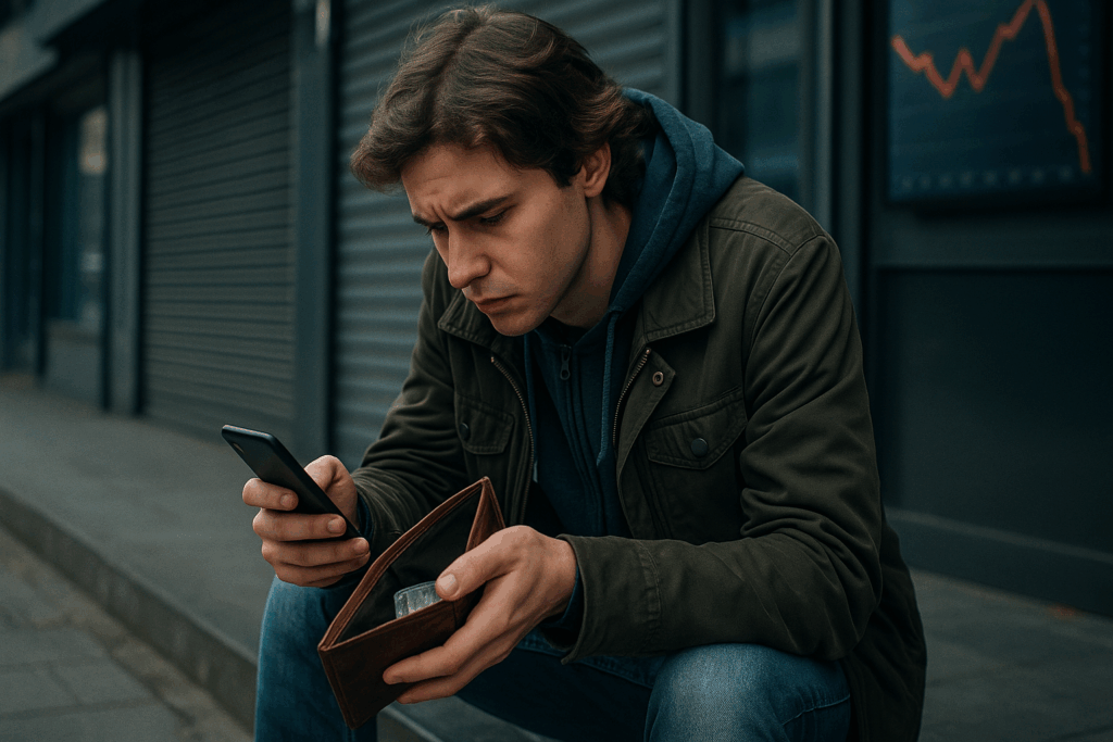 Gençler para harcamayı bıraktı, ülkenin ekonomisi çöktü