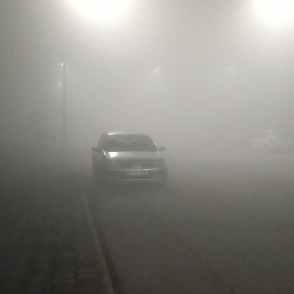 Görüş mesafesi 5 metreye kadar düştü!