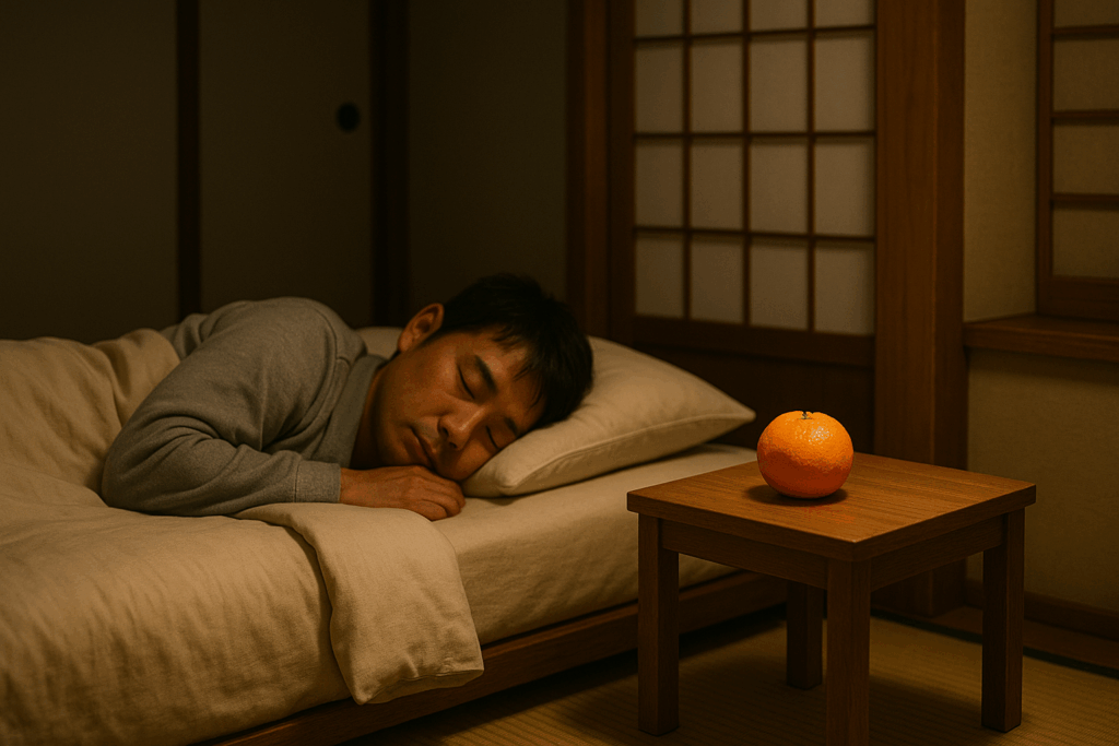 Japonlar yastığının yanına mandalina koymadan uyumuyor: İşte nedeni
