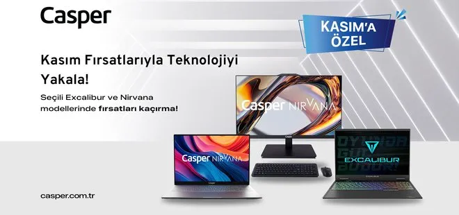 Kasım ayında Casper’dan yaşama hız katacak indirim kampanyası