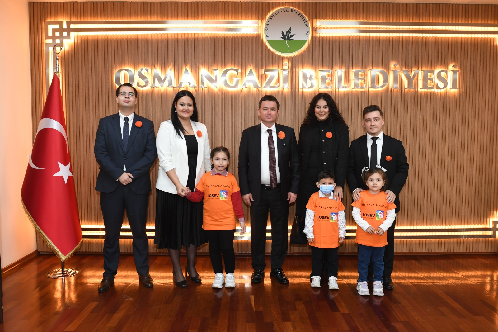 LÖSEV Bursa’dan Başkan Erkan Aydın’a Ziyaret