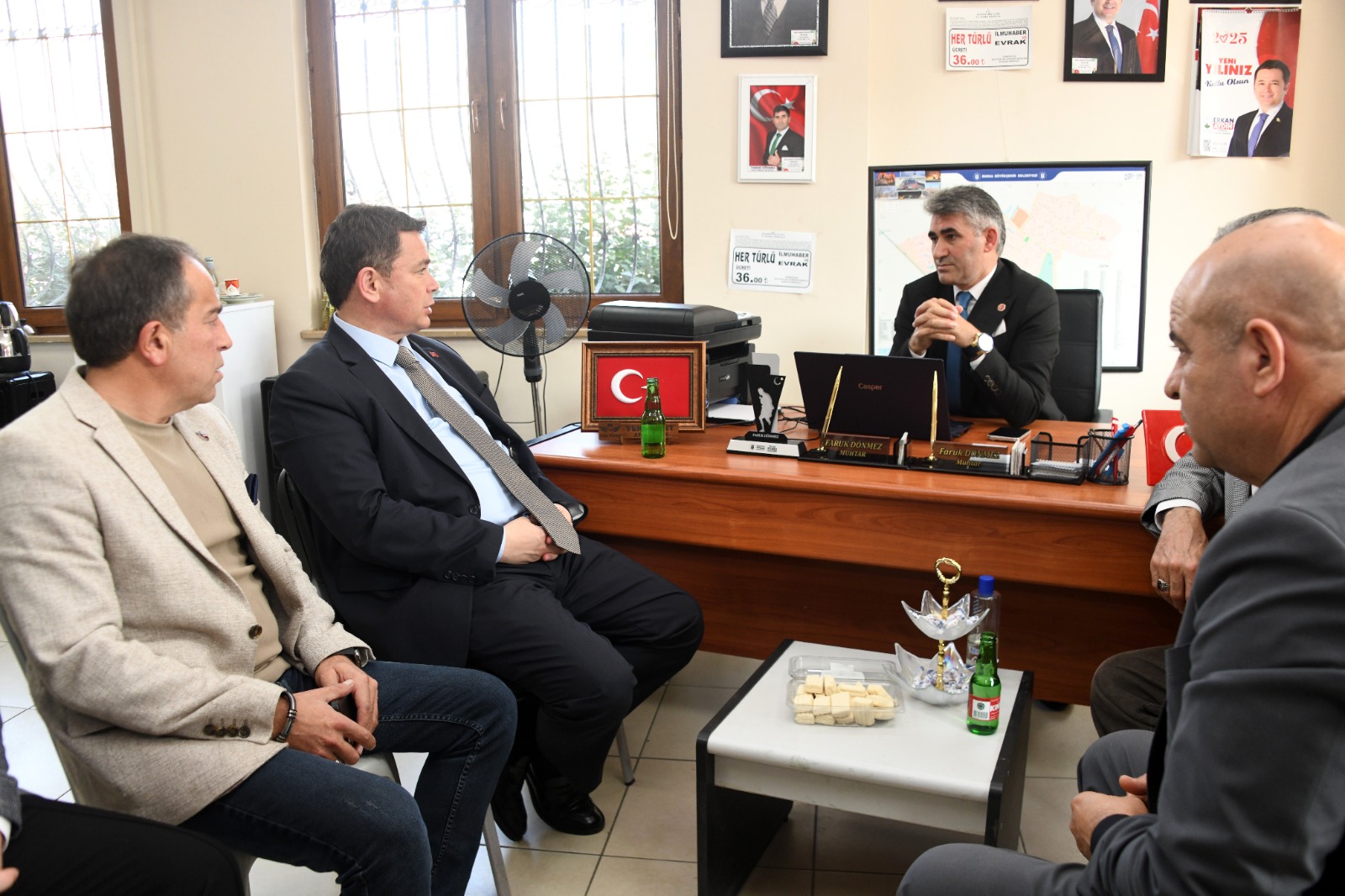 Başkan Aydın’dan Yürekleri Isıtan Buluşma