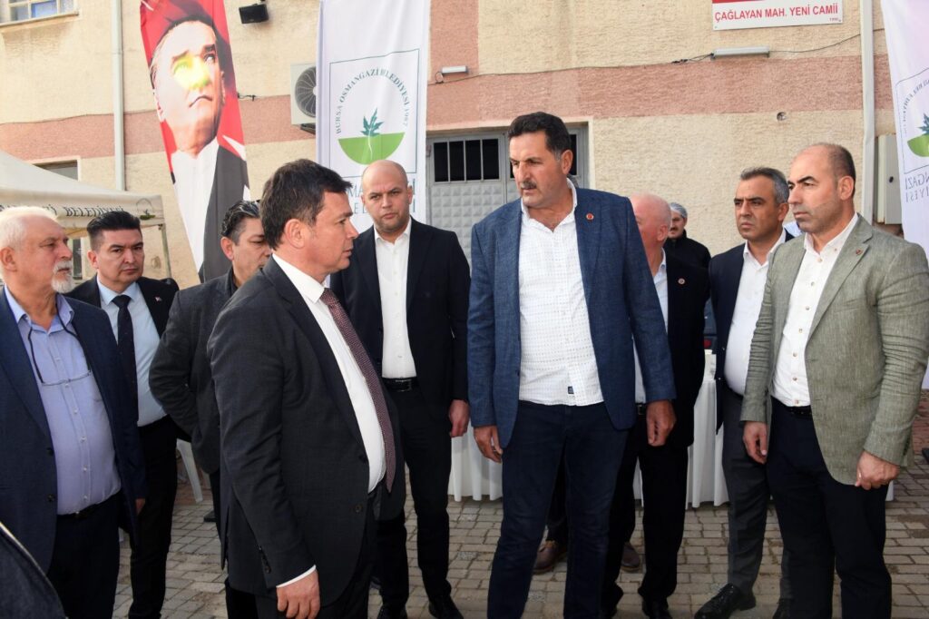 Başkan Aydın’ın Cuma Durağı Bu Kez Çağlayan Mahallesi Oldu