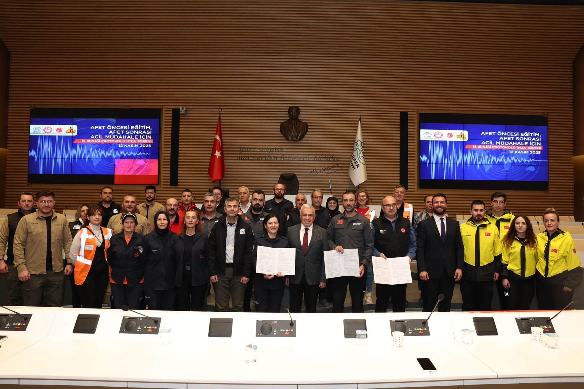 Nilüfer’de afetlere karşı güç birliği