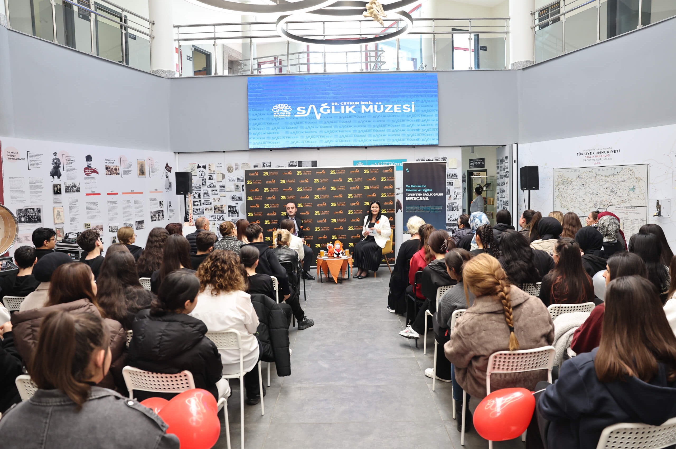 Nilüfer’de lösemi farkındalığı söyleşisi