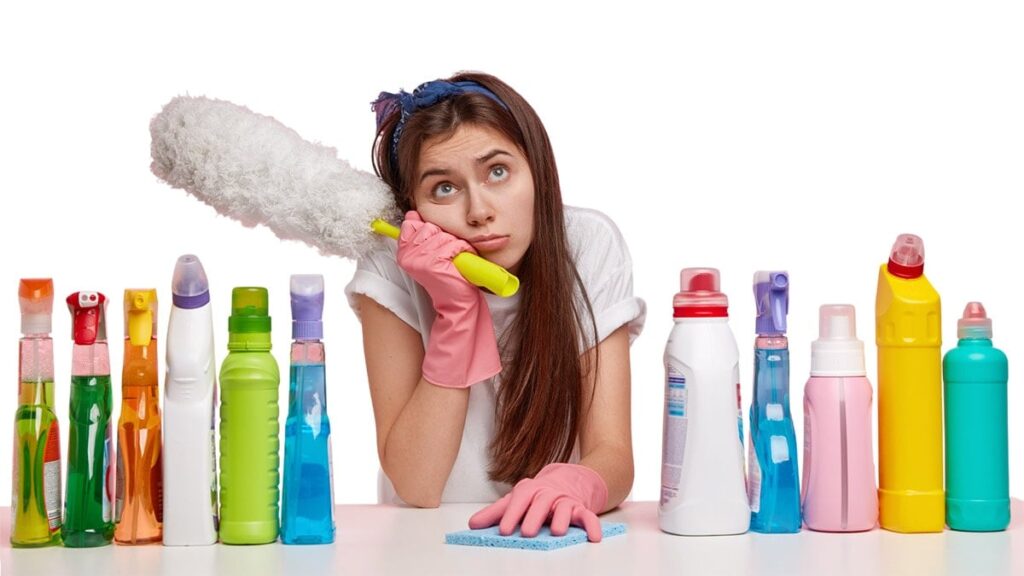 Temizlik yaparken akciğerlerinize dikkat!