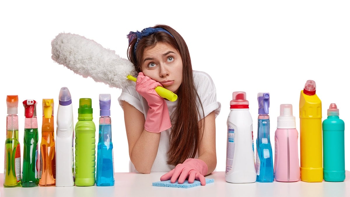 Temizlik yaparken akciğerlerinize dikkat!