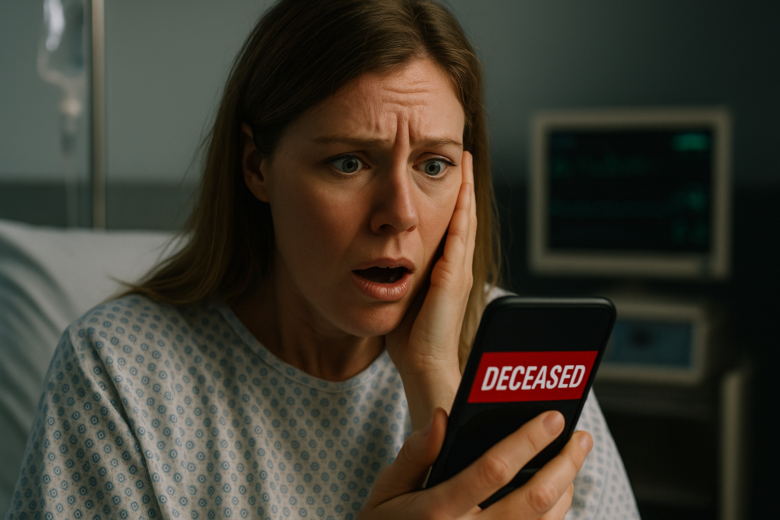 Yaşıyorlardı, ama hastane ölü ilan etti! Yüzlerce kişiye ölüm ilanı gönderildi