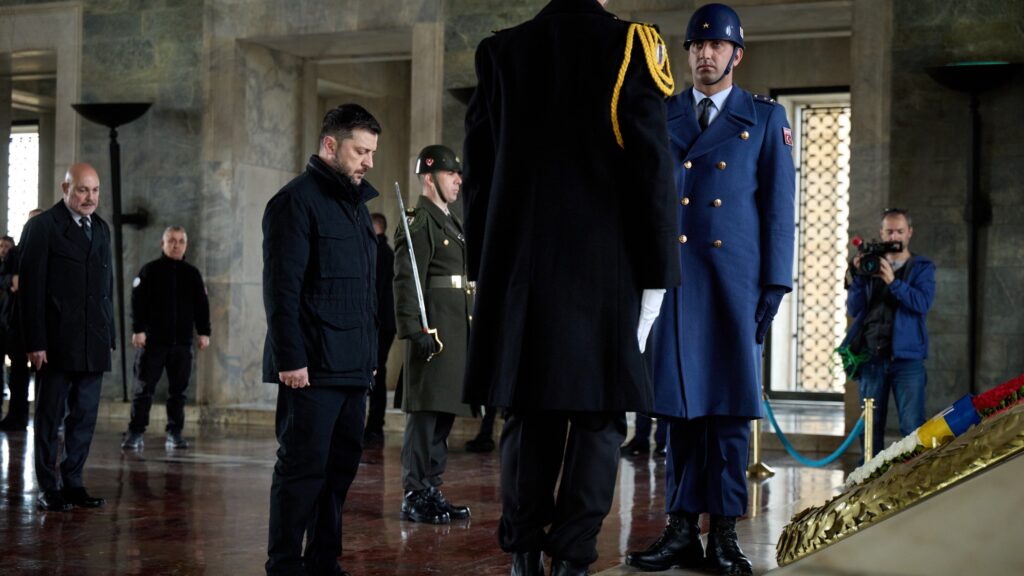 Zelenski’nin ilk durağı Anıtkabir oldu: Erdoğan ile ne görüşecekler?
