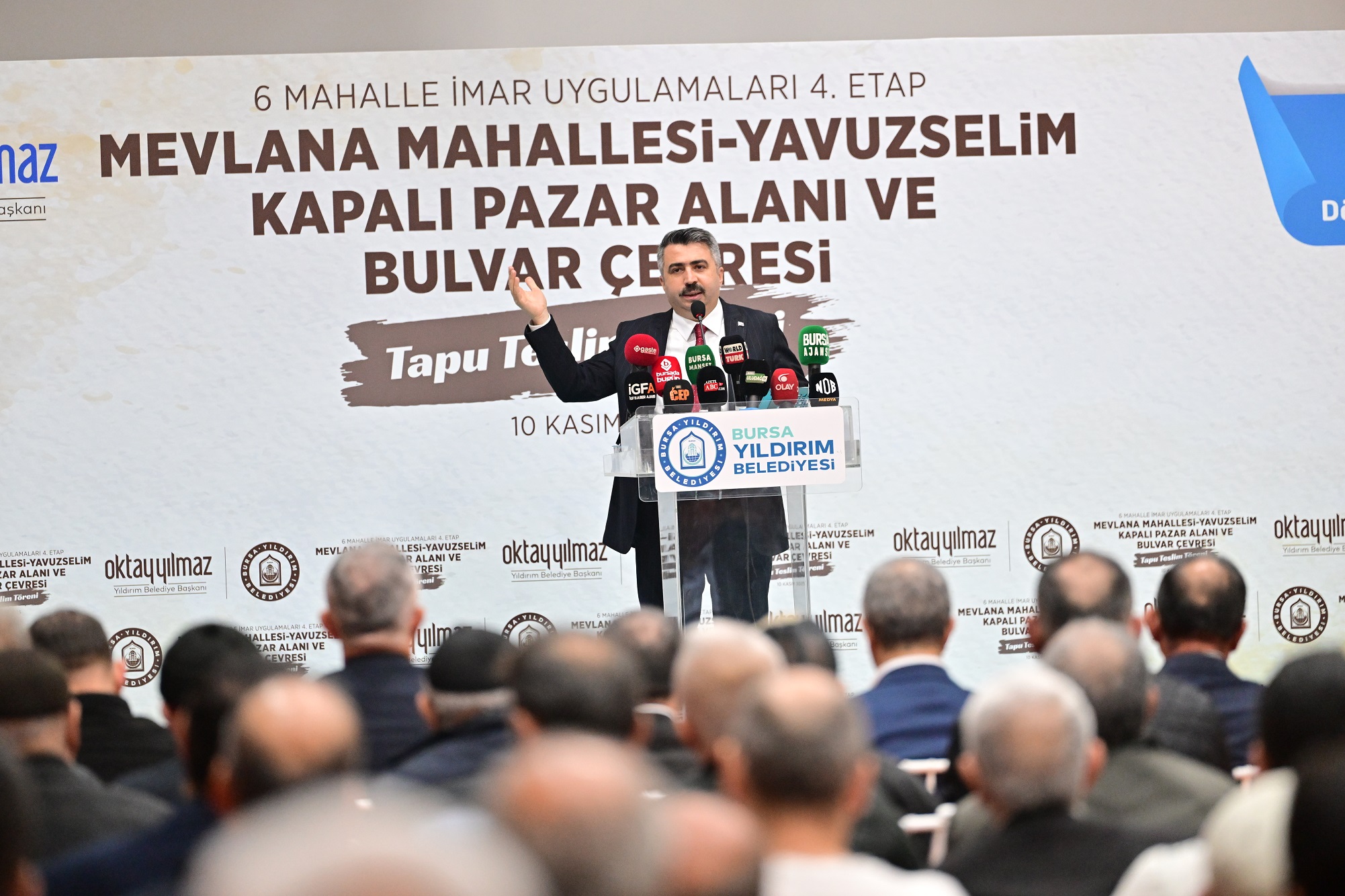 Yıldırım Belediyesi’nden 5 bin 867 tapu