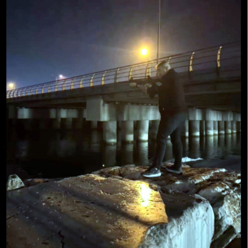 Göle ateş açtı yakalandı