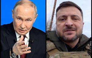 Söylemler sertleşiyor! Putin, Zelenski'yi hedef aldı: Yetenekli artist, içeri girsene