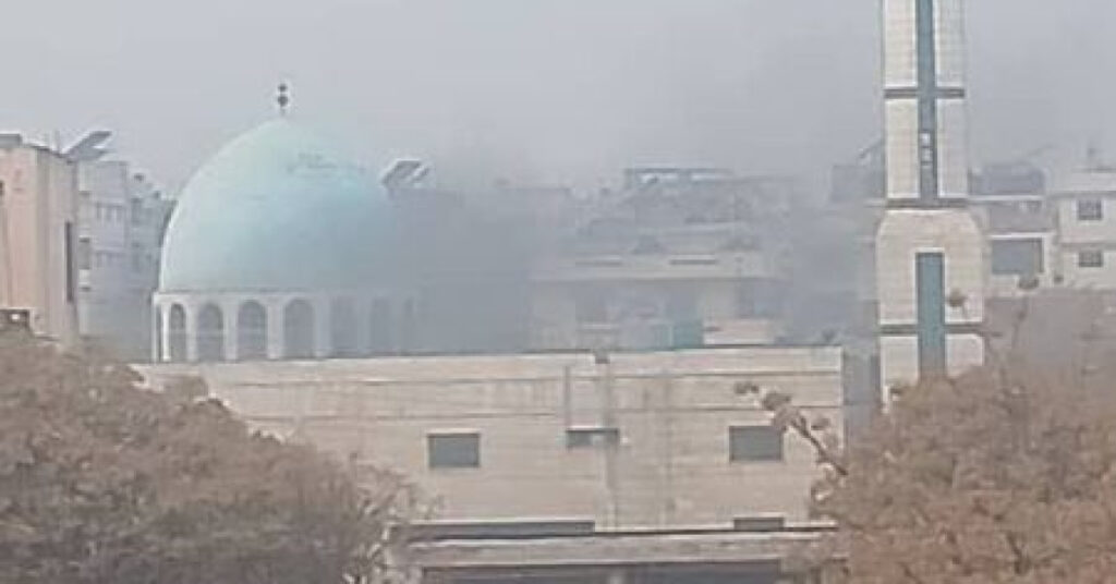 Suriye’de bir camide patlama