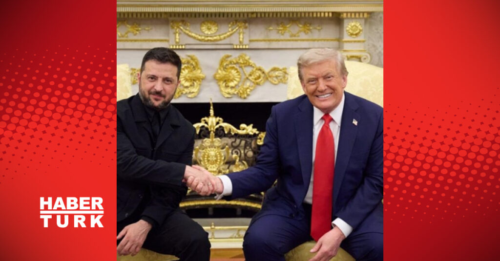 ABD Başkanı Trump, Zelenskiy ile bir araya geldi