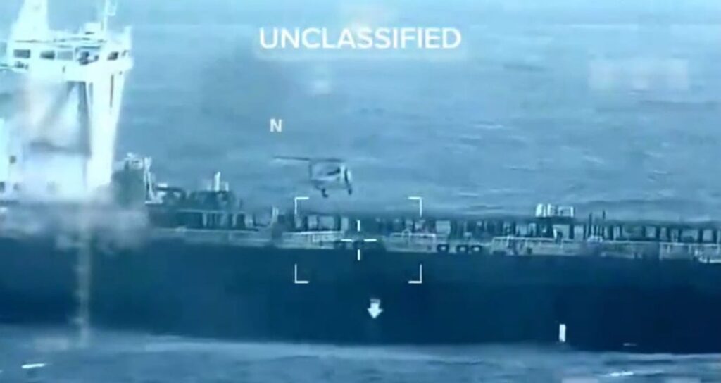 ABD donanmasının kovaladığı tanker, Türkiye menşeili şirketin çıktı