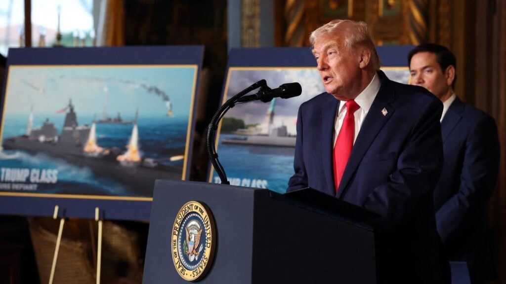 ABD’den “Altın Filo” duyurusu: Yeni nesil ‘Trump sınıfı’ savaş gemileri geliyor