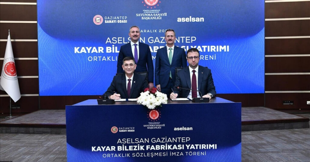 ASELSAN’ın Gaziantep fabrikası için imzalar atıldı