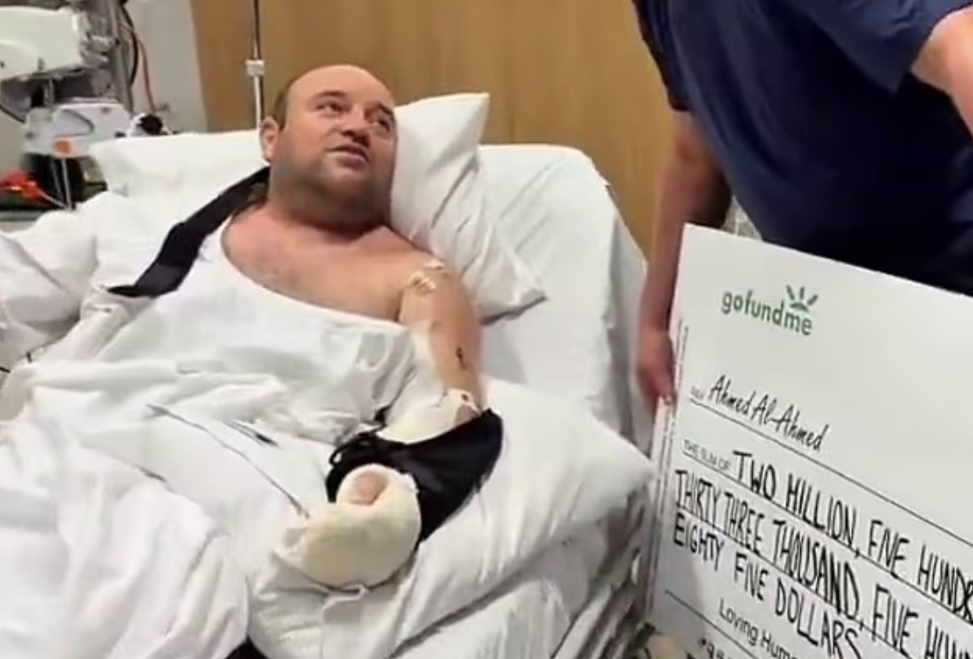 Avustralya’daki kahramana 107 milyon TL’lik çek takdim edildi: O an söyledikleri gözleri yaşarttı