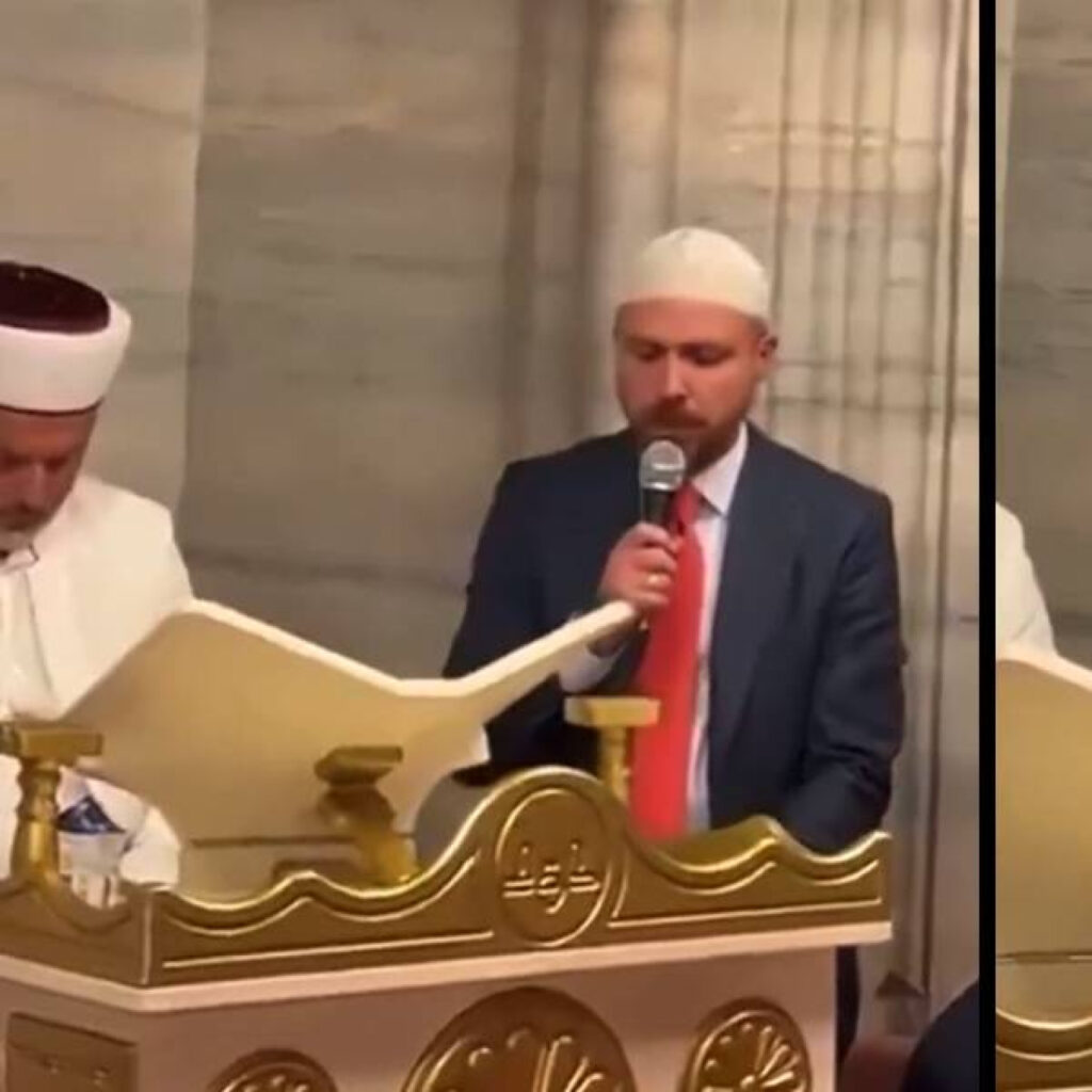 Bilal Erdoğan’dan Kur’an-ı Kerim okudu