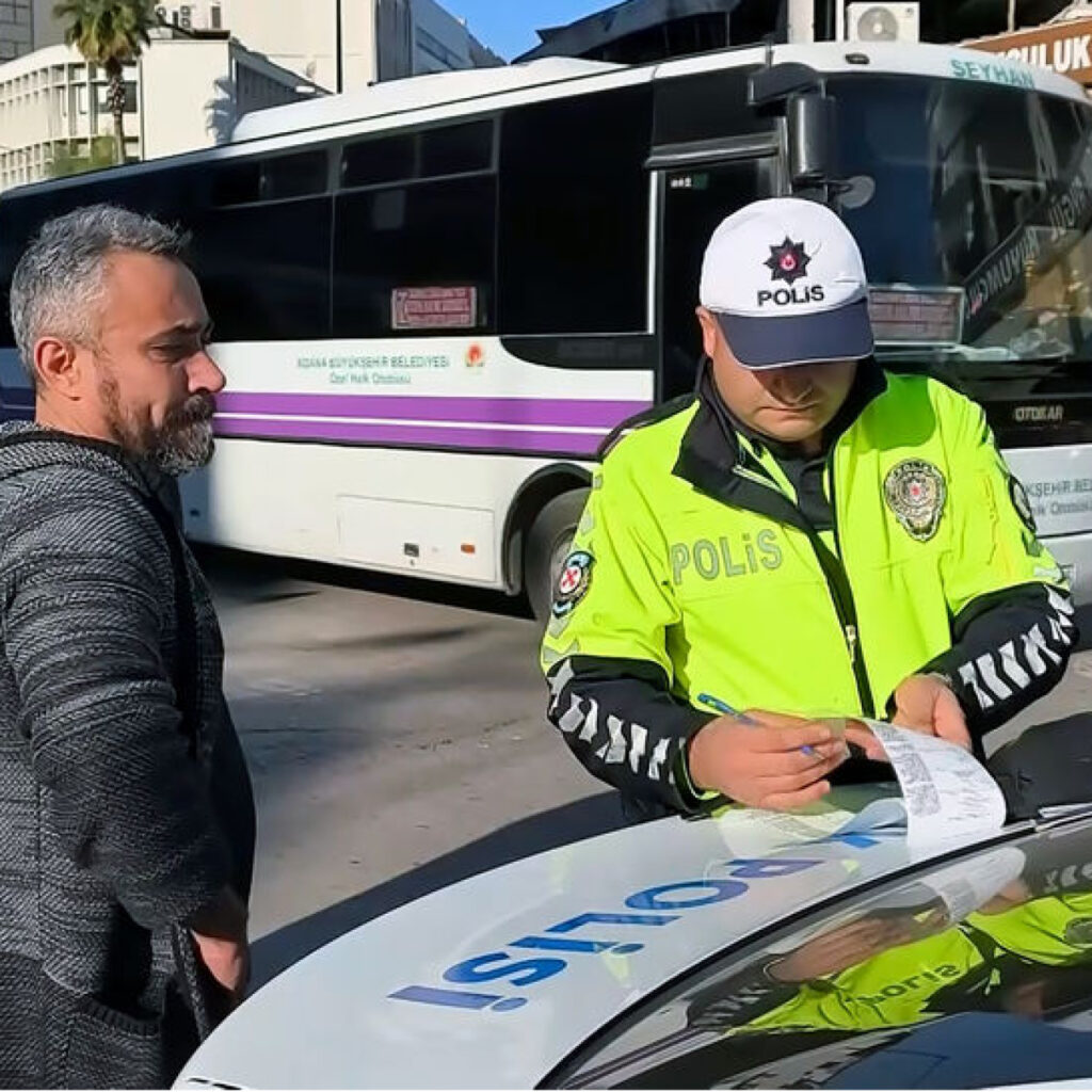 Ceza protestosu: Havalı korna