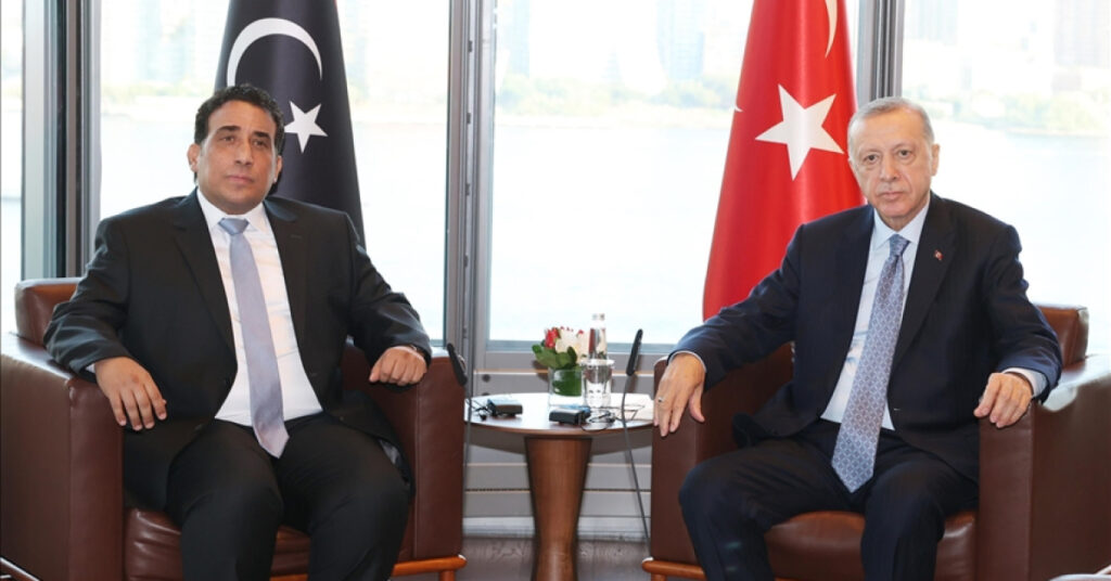 Cumhurbaşkanı Erdoğan, Libya Başkanlık Konseyi Başkanı ile görüştü