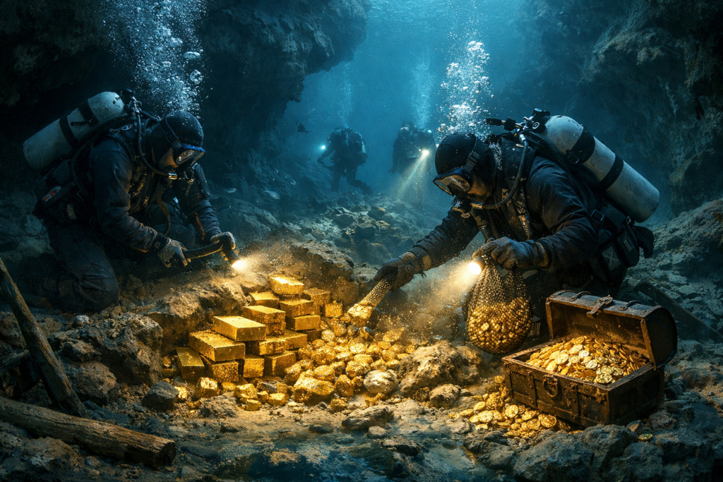 Deniz altında dev altın yatağı keşfettiler! Ülkenin rezervlerinin yüzde 26’sına denk geliyor